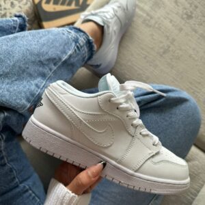 Jordan - Retro 1 Low Blanco